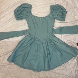 The Virgin Mini sample color sea foam Fashion Brand Company